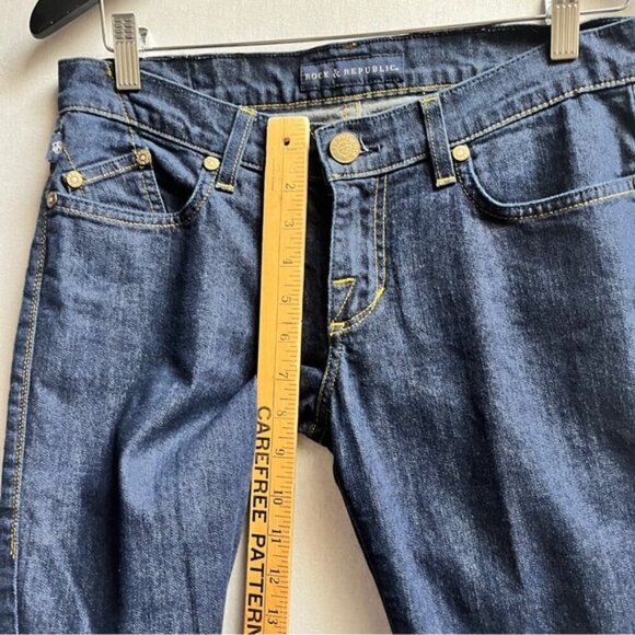 Rock & Republic skinny slim fit denim jeans Sz 28 - Picture 11 of 12